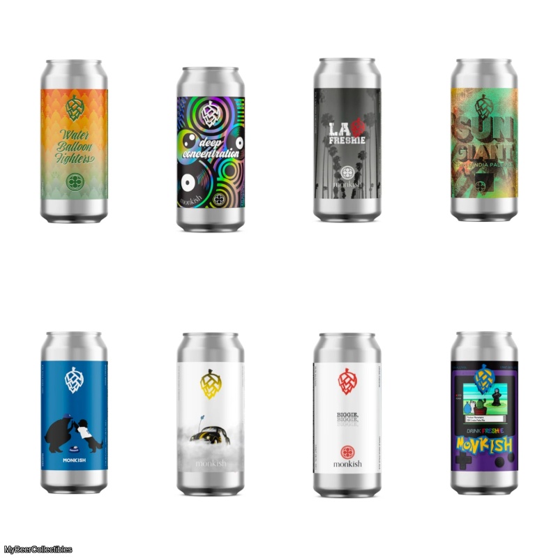 Monkish - Mixed 8 Pack