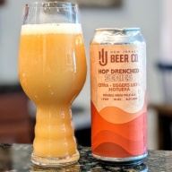 NJ BEER COMPANY HOP DRENCHED: EGGERS LILY, MOTUEKA, AND CITRA IMPERIAL IPA 8.5%