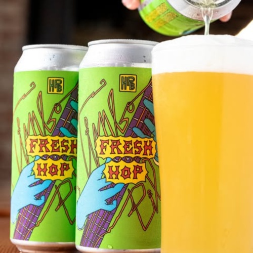 Highland Park - Fresh Hop Timbo Pils  (2 cans)