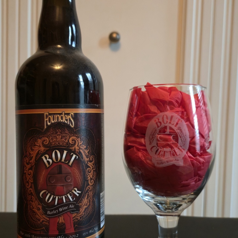 2012 Founders Bolt Cutter + glass
