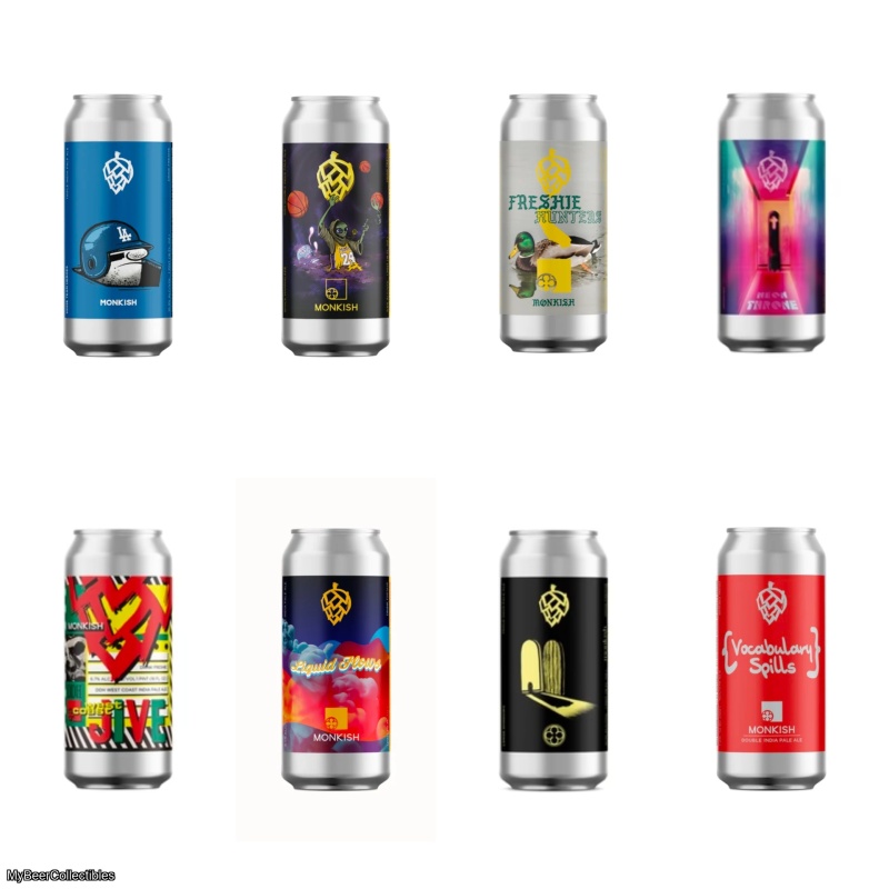 Monkish - Mixed 8 Pack