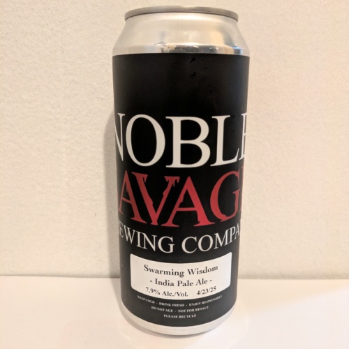 NOBLE SAVAGE SWARMING WISDOM IPA 7.9%