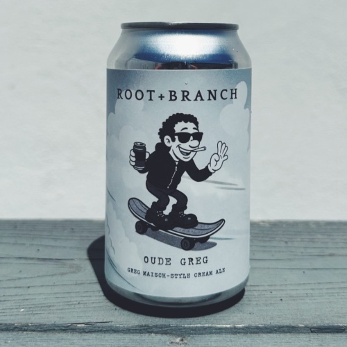 ROOT + BRANCH OUDE GREG CREAM ALE 5%