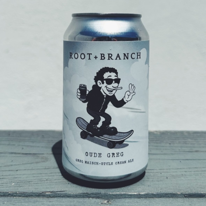 ROOT + BRANCH OUDE GREG CREAM ALE 5%
