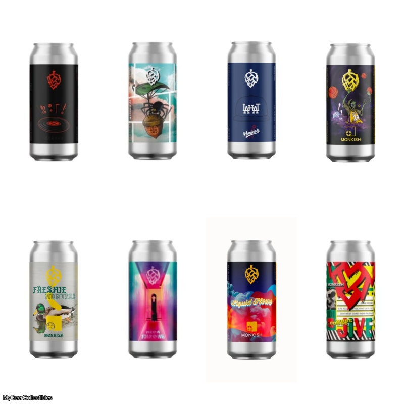 Monkish - Mixed 8 Pack