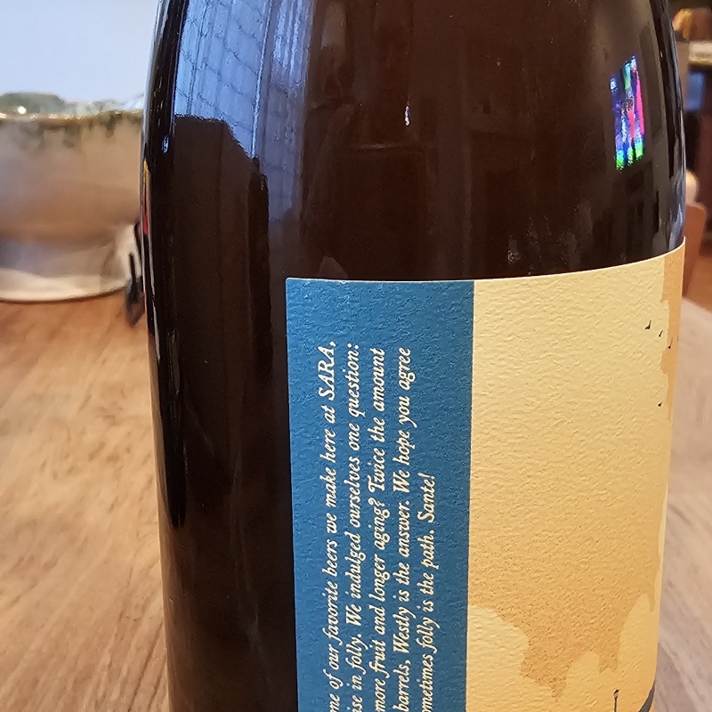 Sante Adairius Rustic Ales Westly