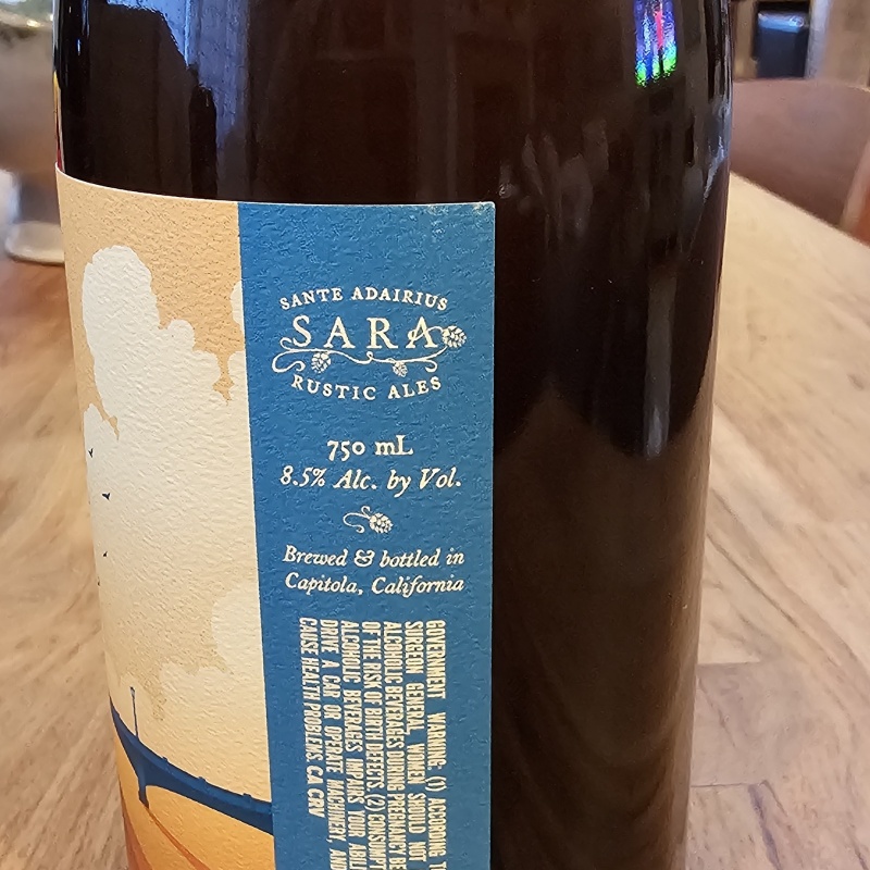 Sante Adairius Rustic Ales Westly
