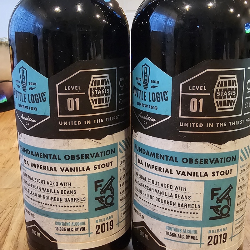 2019 Bottle Logic Fundamental Observation x2