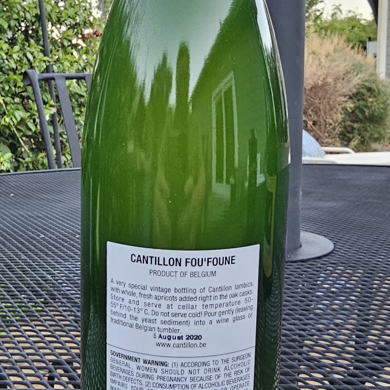 2020 Cantillon Fou Foune