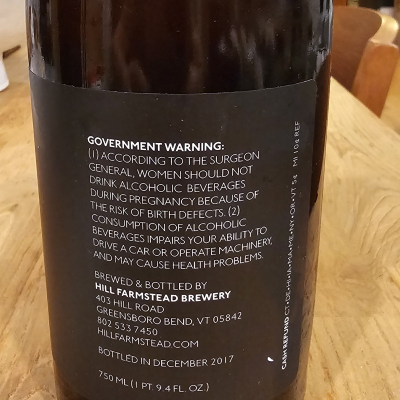 2017 Hill Farmstead Juicy