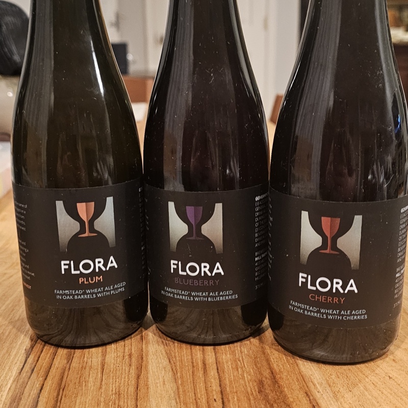 Hill Farmstread Flora trio- Plum, Cherry and Blueberry