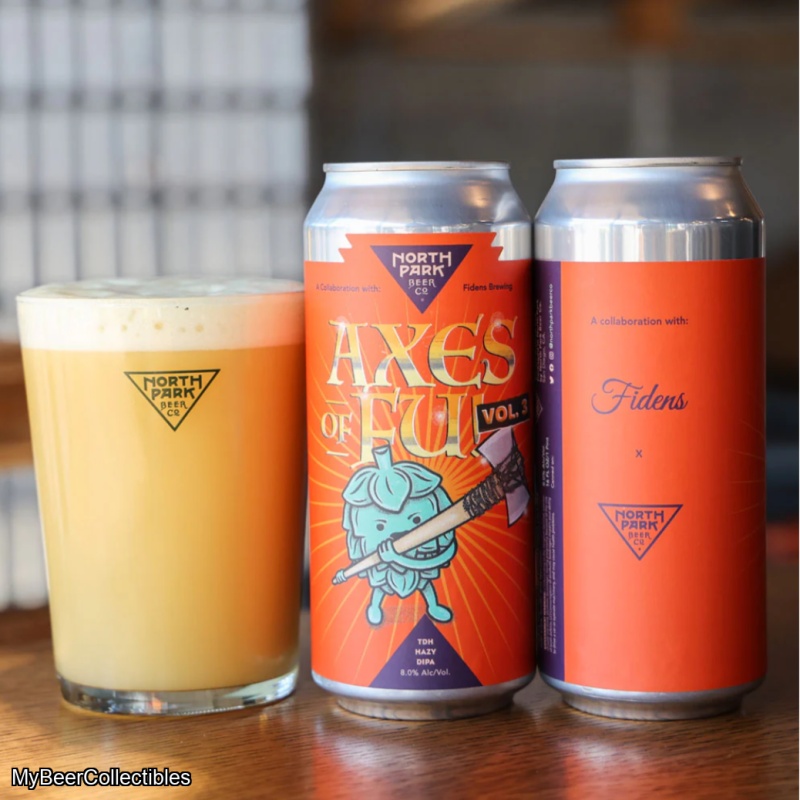 North Park / Fidens - Axes of Fu! vol. 3 (2 cans)