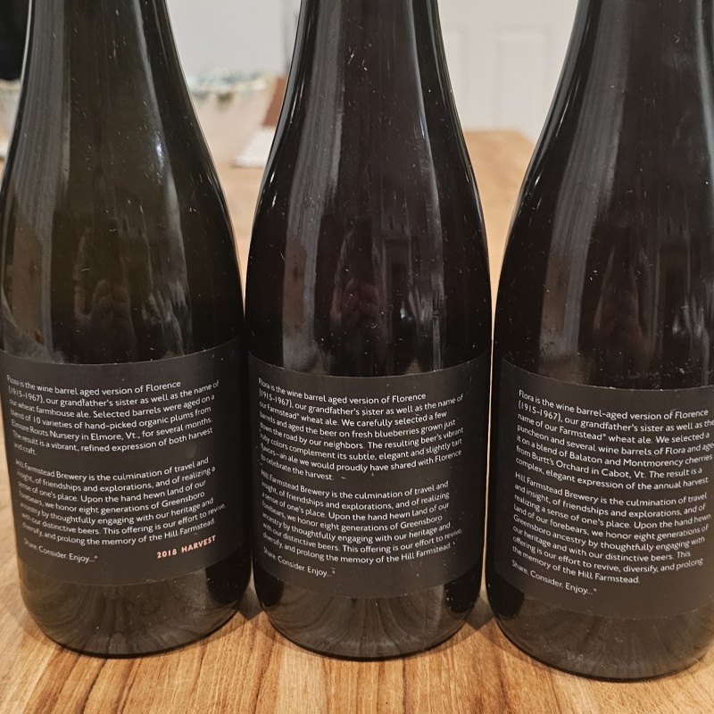 Hill Farmstread Flora trio- Plum, Cherry and Blueberry