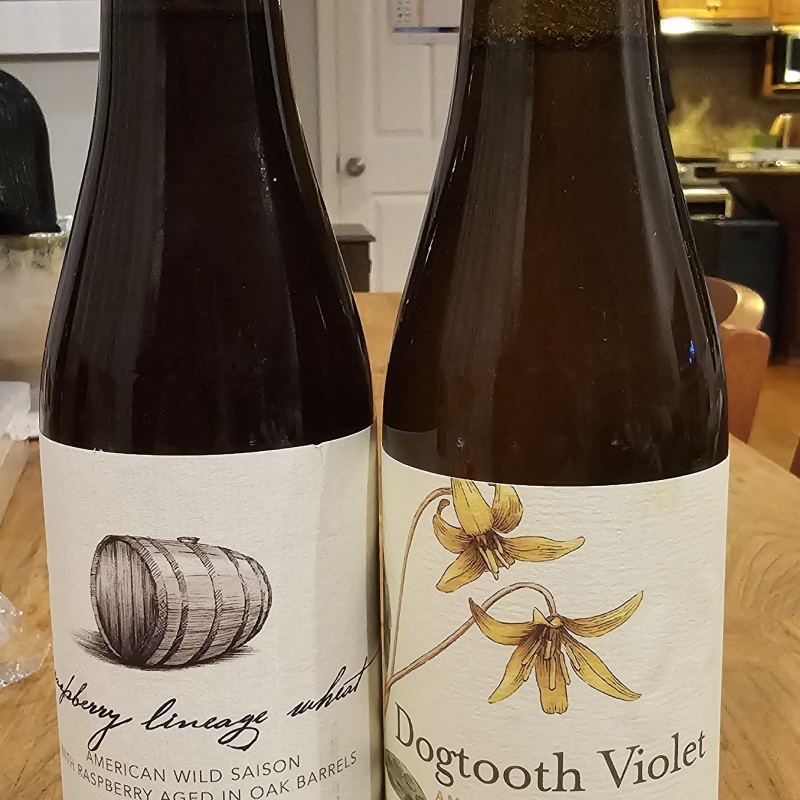 2018 Trillium Dogtooth Violet x2 and Raspberry Lineage Wheat x2