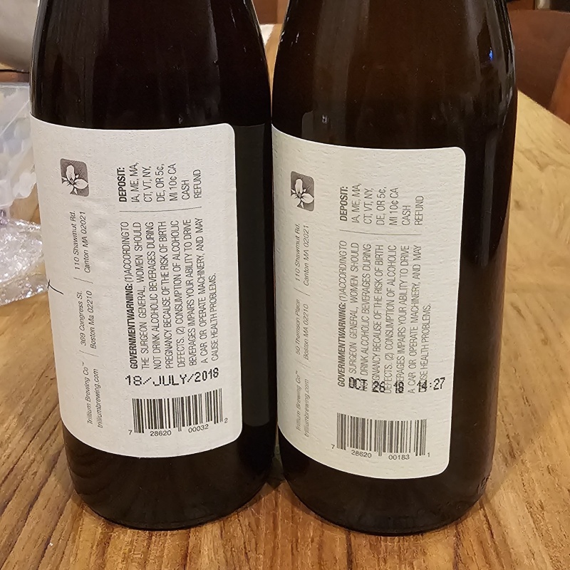 2018 Trillium Dogtooth Violet x2 and Raspberry Lineage Wheat x2