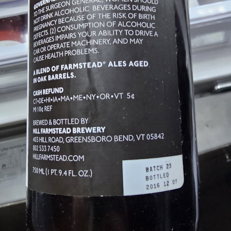 2016 Hill Farmstead Civil Disobedience Batch 23