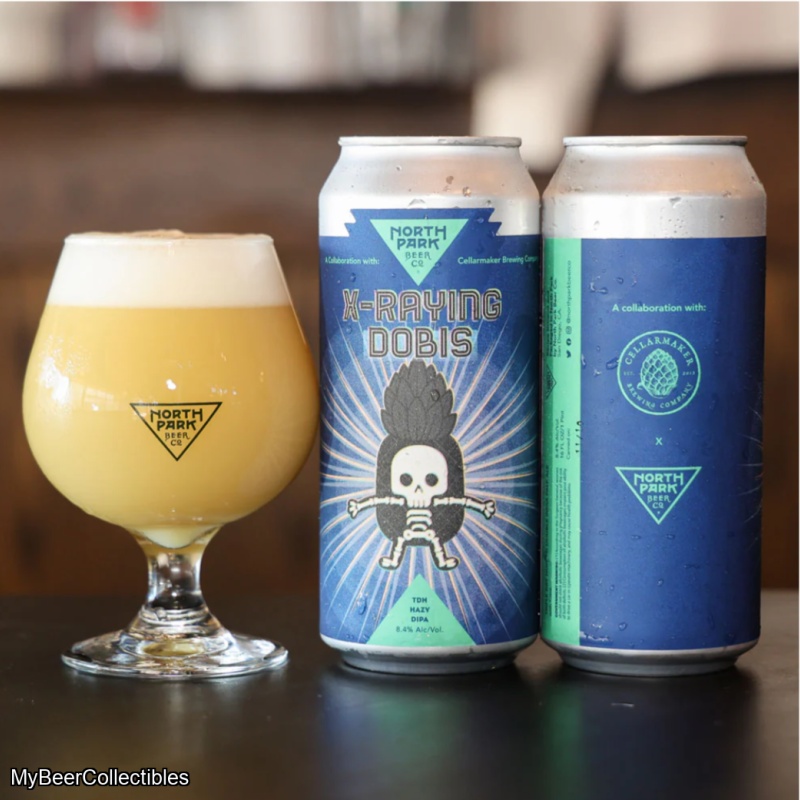 North Park / Cellarmaker - X-raying Dobis (2 cans)