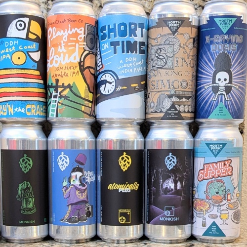 Socal Mixed 10 Pack (Monkish / Green Cheek / North Park)