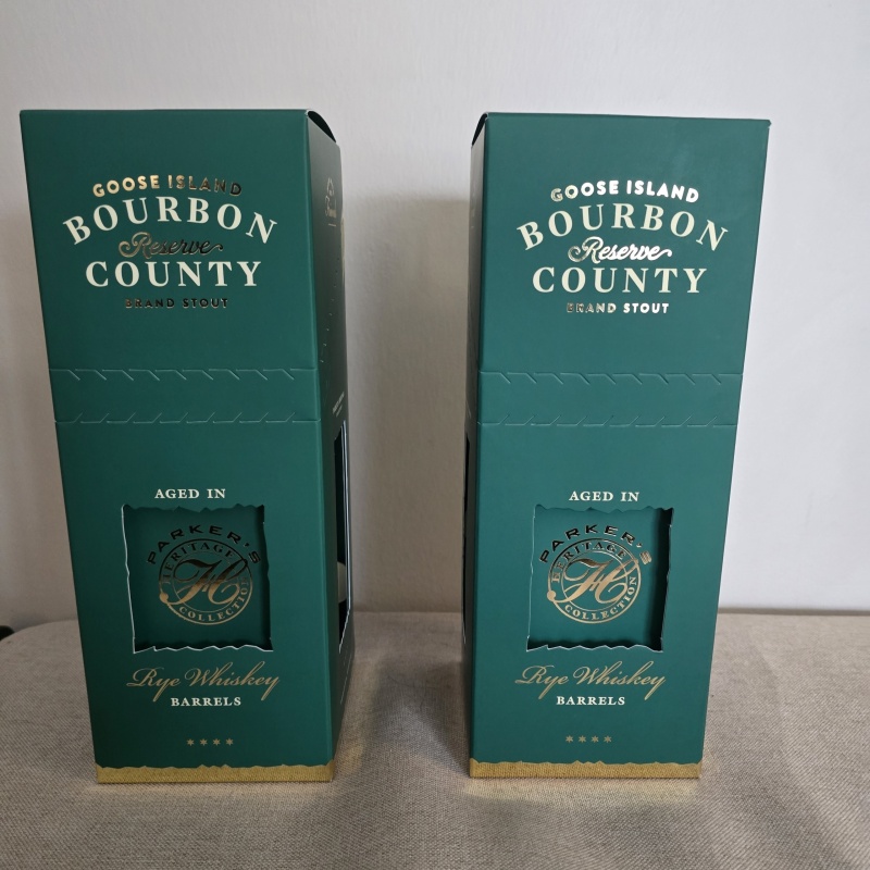 Bourbon county stout parkers rye reserve