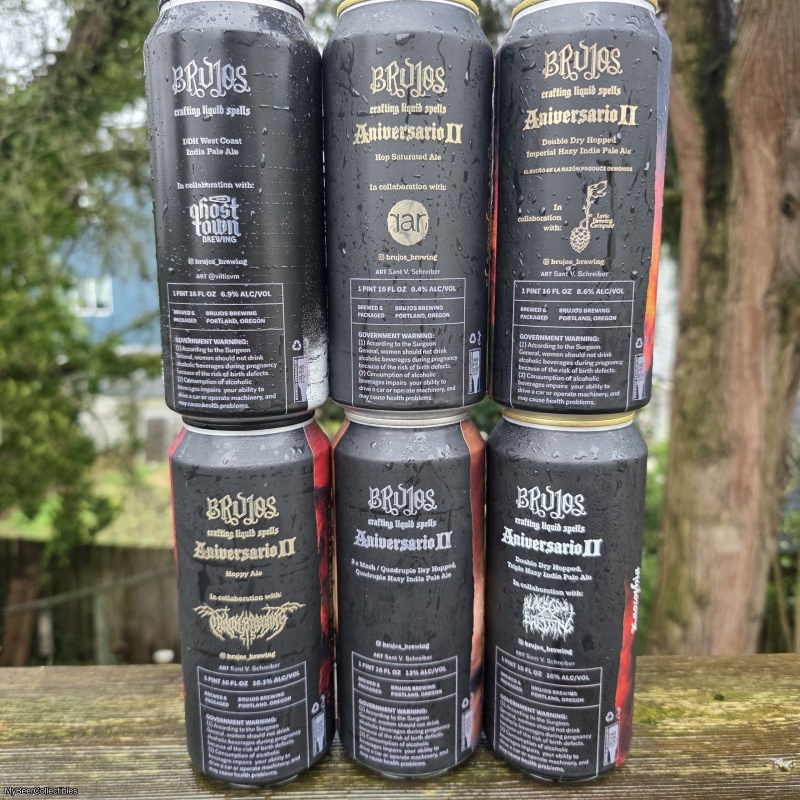 Brujos Aniversario Satan to the Masses (Troon), El Sacerdote Arana(rar), Verba Volante (Lyric), Entombed (Ghost), Kaosophia (Goat), Ruinas De Apocrifa