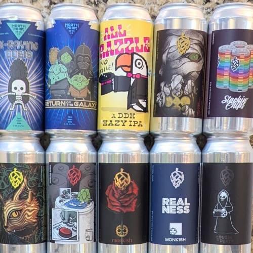 Socal Mixed 10 Pack (Monkish / Green Cheek / North Park)