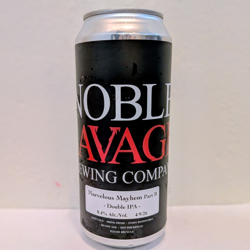 NOBLE SAVAGE MARVELOUS MAYHEM PART B IPA 8.4%