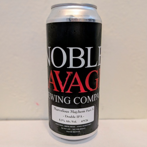 NOBLE SAVAGE MARVELOUS MAYHEM PART A IPA 8.3%