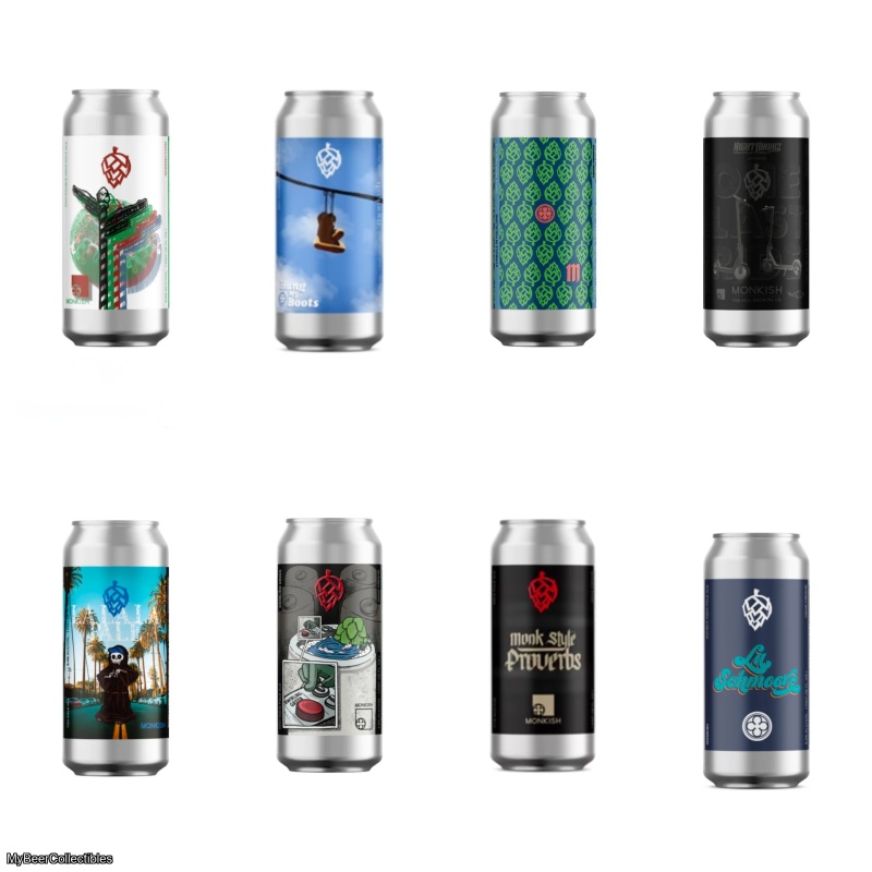 Monkish - Mixed 8 Pack