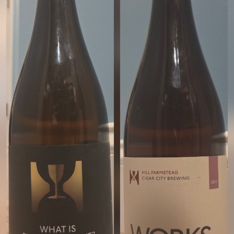 Hill Farmstead 2 bottle lot - What is Enlightenment and Works of Love Cigar City 2015
