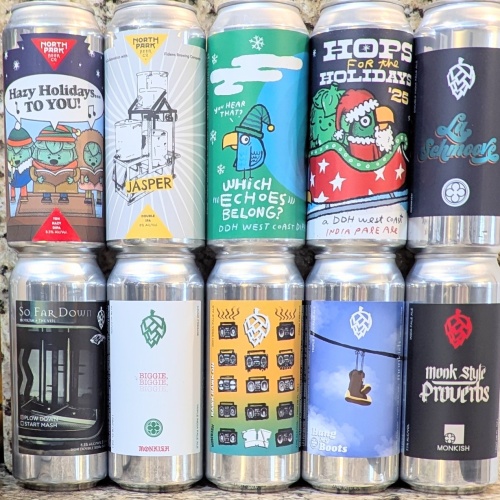 Socal Mixed 10 Pack (Monkish / Green Cheek / North Park)