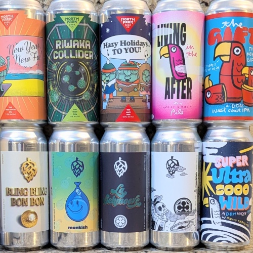 Socal Mixed 10 Pack (Monkish / Green Cheek / North Park)