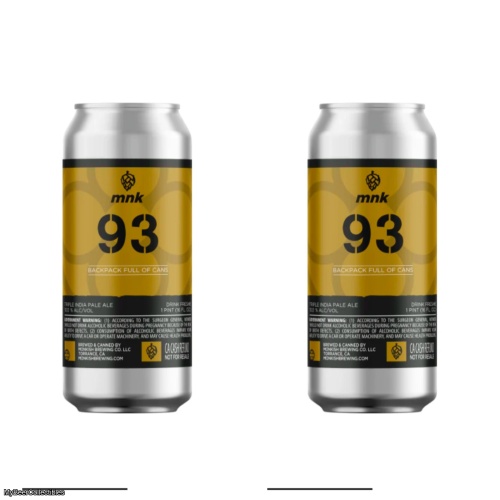 Monkish - Backpack Full of Cans (2 cans)