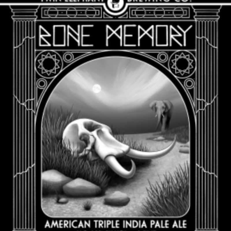 TWIN ELEPHANT / TROON / TEST - BONE MEMORY IMPERIAL IPA 10%