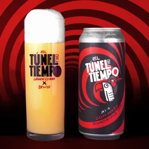 Green Cheek / Brujos - El Túnel Del Tiempo (2 cans)