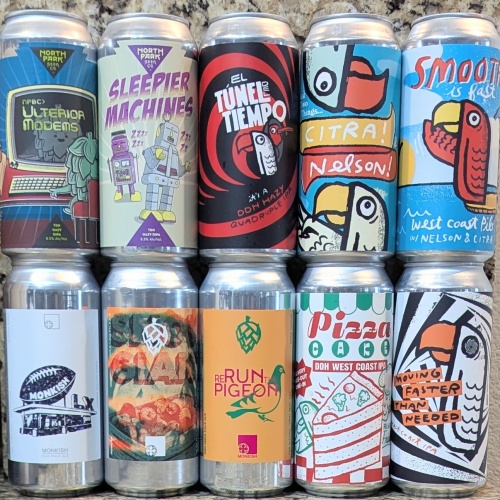 Socal Mixed 10 Pack (Monkish / Green Cheek / North Park)