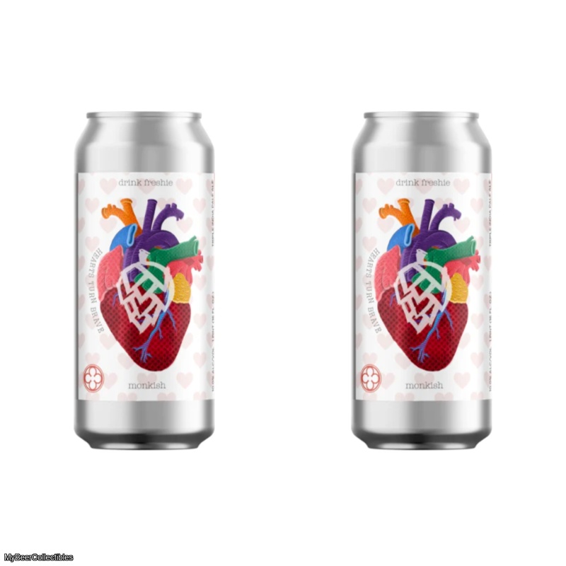 Monkish - Hearts Turn Brave (2 cans)