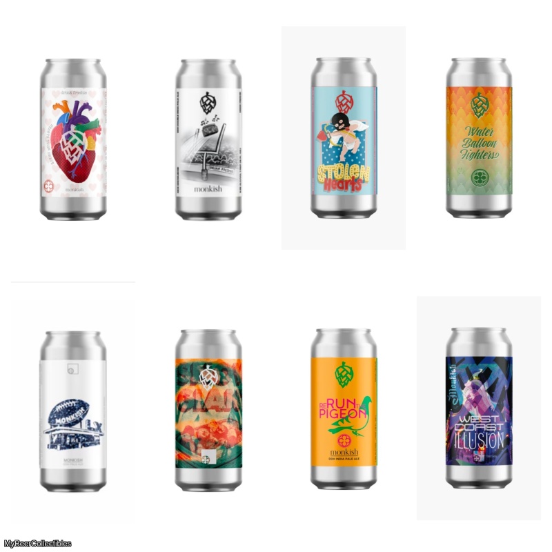 Monkish - Mixed 8 Pack