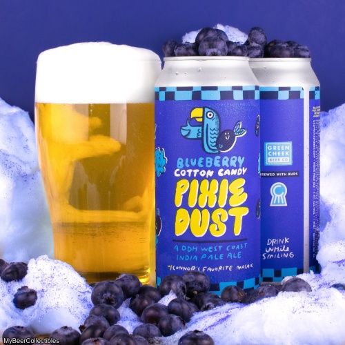 Green Cheek - Blueberry Cotton Candy Pixie Dust(2 cans)