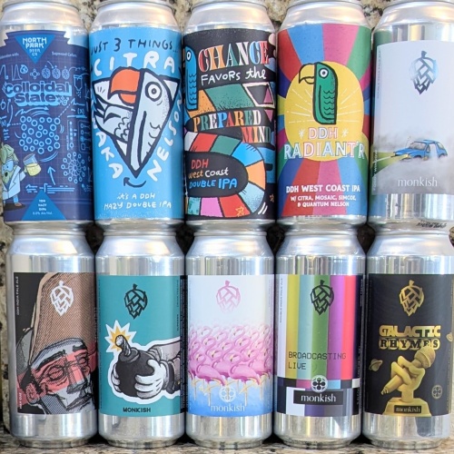 Socal Mixed 10 Pack (Monkish / Green Cheek / North Park)