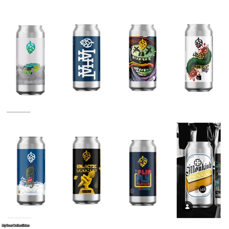 Monkish - Mixed 8 Pack