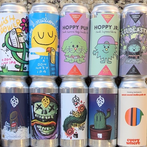 Socal Mixed 10 Pack (Monkish / Green Cheek / North Park)