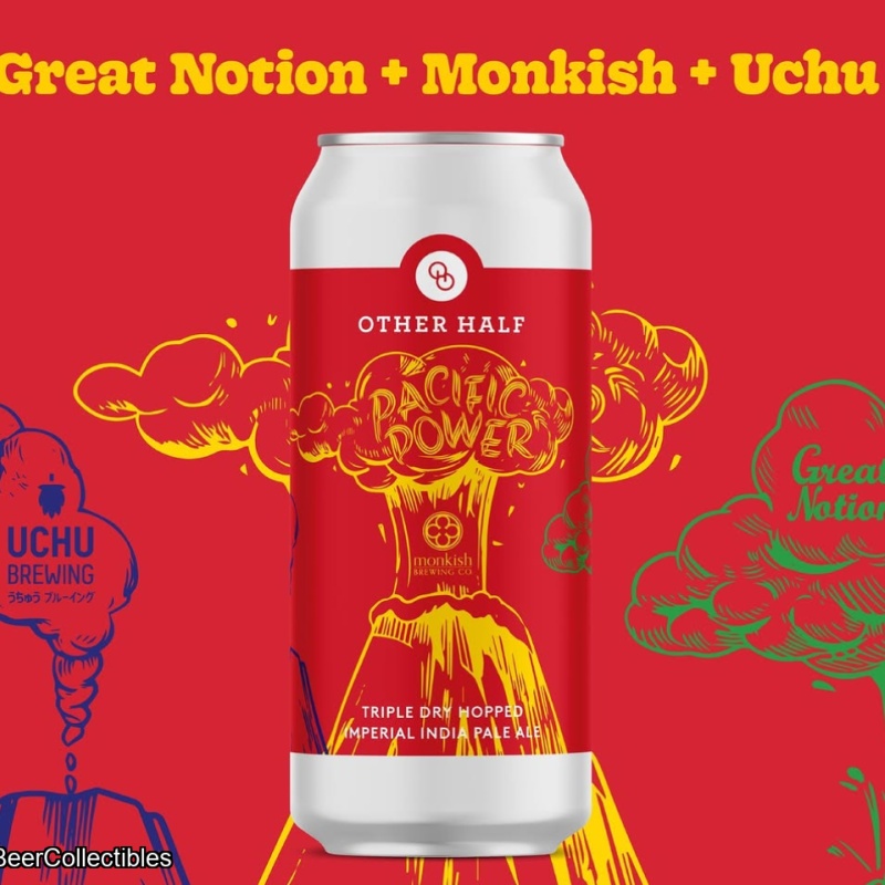 OTHER HALF / MONKISH / GREAT NOTION / UCHU - PACIFIC POWER IMPERIAL IPA 8.6%