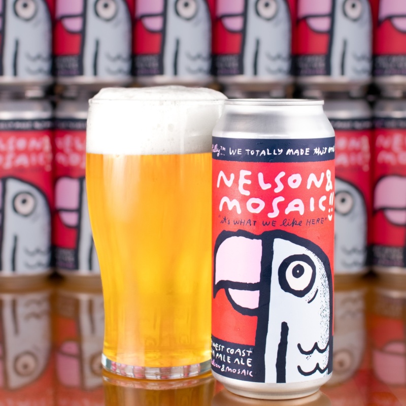 Green Cheek - Nelson and Mosaic It's What We Like Here (2 cans)