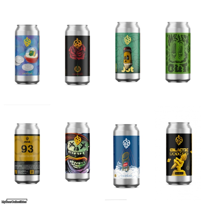 Monkish - Mixed 8 Pack