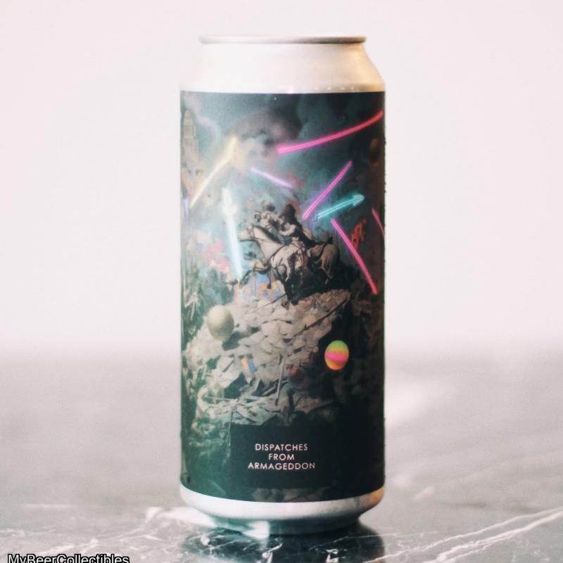 TEST / BRUJOS - ANNIVERSARY RELEASE - DISPATCHES OF ARMAGEDDON QUADRUPLE IPA 12%