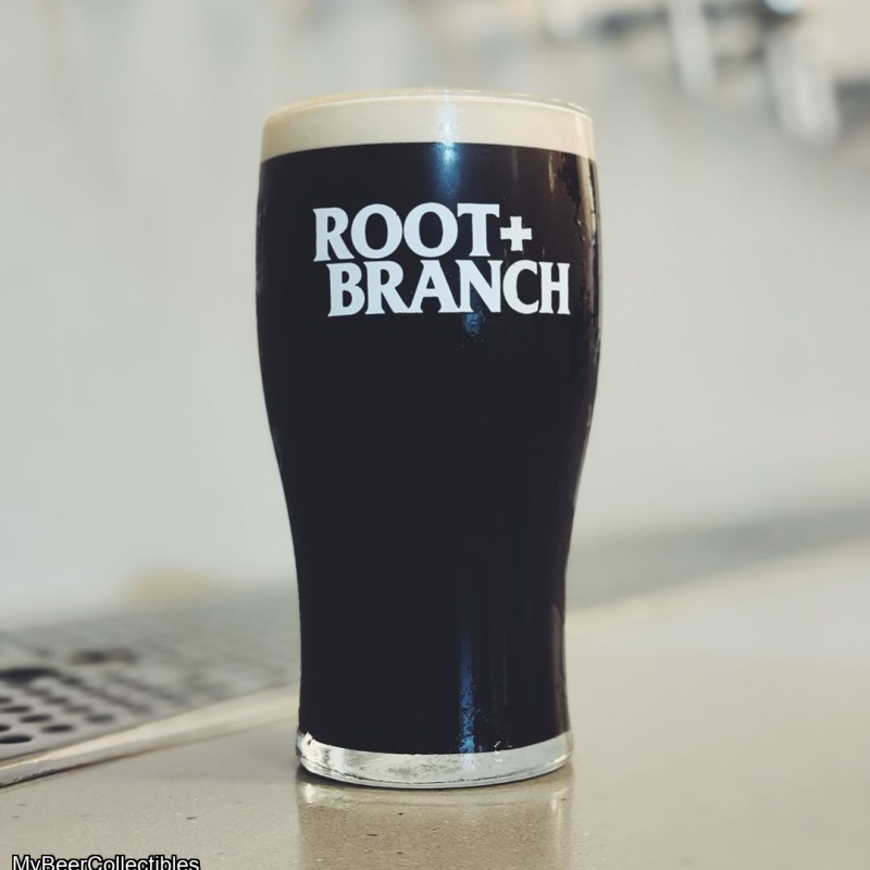 ROOT + BRANCH 4TH ANNIVERSARY 16 OZ. GLASS