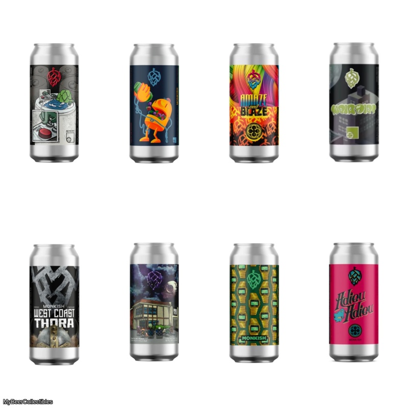 Monkish - Mixed 8 Pack
