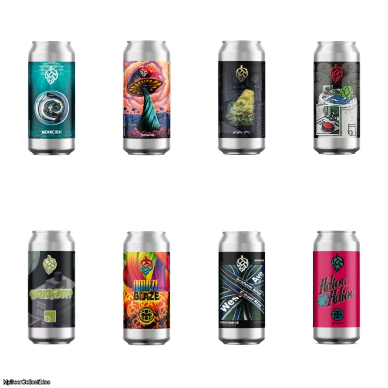 Monkish - Mixed 8 Pack