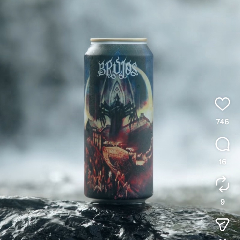 Brujos - Upon the Dragons Spine (1 can)
