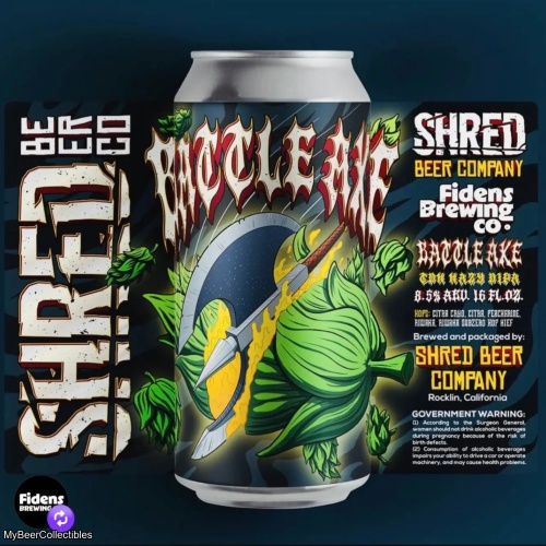 Shred / Fidens - Battle Axe (2 cans)